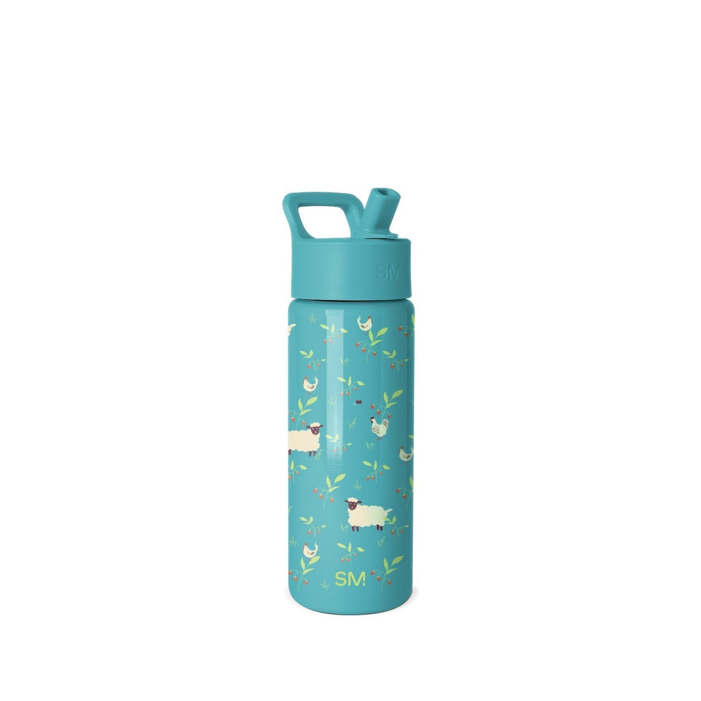 Summit Kids Water Bottle with Straw Lid